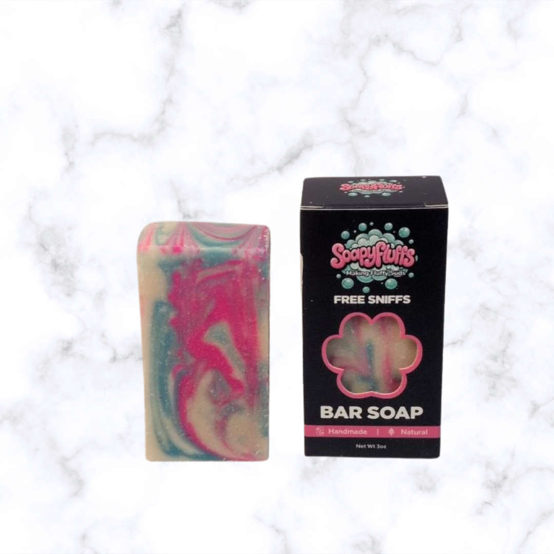 Baby Powder Tallow Soap - Eczema-Safe & Deeply Moisturizing Sensitive Skin Bar - Handmade Tallow Soap in Hamilton, Ohio - Soapyfluffs