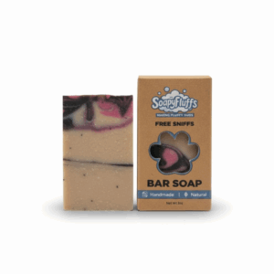 Black Raspberry Vanilla Tallow Soap - Sweet Berry & Creamy Moisturizing Bar - Handmade Tallow Soap in Hamilton, Ohio - Soapyfluffs