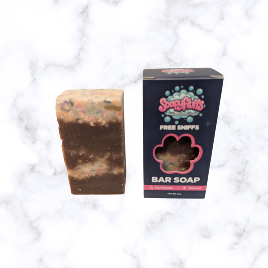 Carrot Cake Confetti | Spiced Carrot Tallow Soap - Handmade Tallow Soap in Hamilton, Ohio - Soapyfluffs