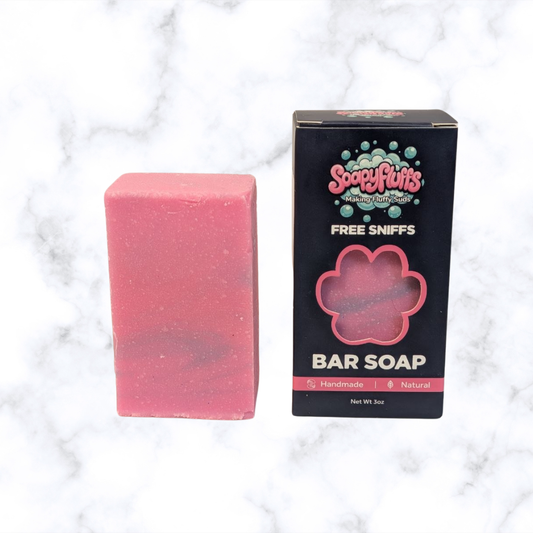 Lavender Lux Tallow Soap - Calming Lavender & Grass-Fed Tallow Bar - Handmade Tallow Soap in Hamilton, Ohio - Soapyfluffs