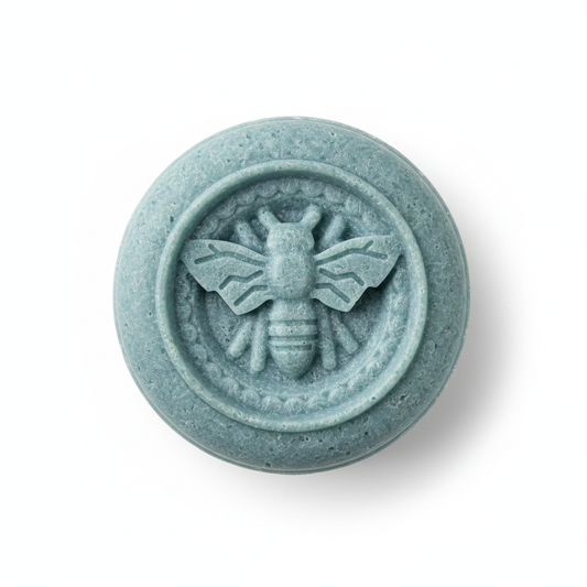 Stormy Rain | Wisteria & Musk Solid Shampoo Bar - Handmade Tallow Soap in Hamilton, Ohio - Soapyfluffs